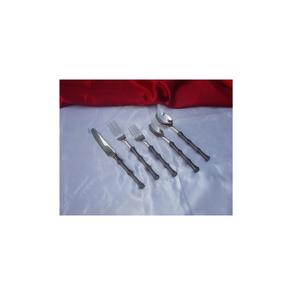 Vaisselle de luxe Vantage, très vendue, élégante et moderne, cuillère de service à manche noir, ustensiles de cuisine pour la maison et la cuisine - Product Image 2