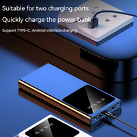 Banques d'alimentation mobiles les plus vendues en usine 10000 mAh powerbank portable slim OEM/ODM logo personnalisation 10000 mAh Power Bank cadeaux
