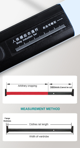 <span class=keywords><strong>Rail</strong></span> <span class=keywords><strong>pour</strong></span> vêtements, 1 pièce, LED, intelligent à infrarouge, porte à induction <span class=keywords><strong>de</strong></span> corps humain, ouverture et lumineuse, porte-placard <span class=keywords><strong>de</strong></span> chargement - Product Image 3