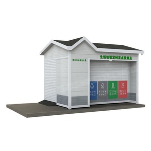 Contenedor de Basura Rectangular de Acero Inoxidable para Exteriores, Clásico, Portátil, con Estructura Vertical - Product Image 3