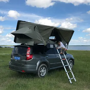 Outdoor 4 person hard shell Auto Dach Top Zelt für verkauf