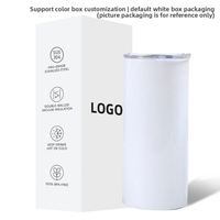 Vaso Térmico Personalizado de Acero Inoxidable de 15 oz para Sublimación, Vaso Delgado de Doble Pared con Aislamiento y Pajita