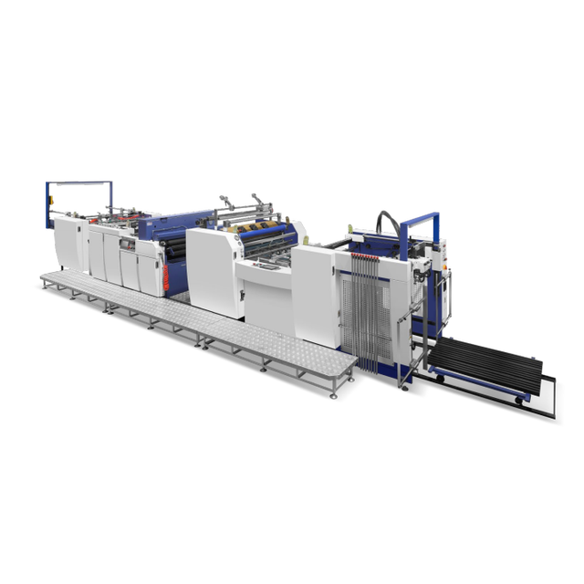 Automatic Card to Card Paper Laminating Machine High Speed Flute Paper Laminating Machine