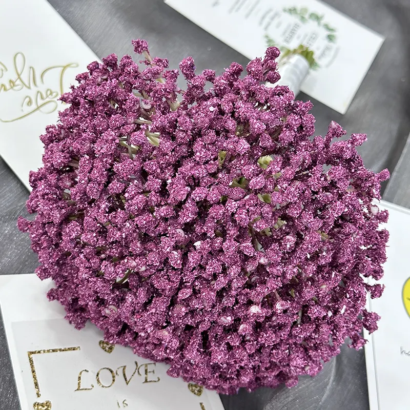 Hot sell Artificial babysbreath bouquet Plastic Simulation Flower Home Decor Flower Arrangement wedding bouquet