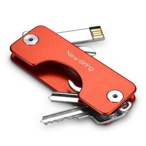 Mới Hợp kim nhôm lưu trữ chính Clip EDC Keychain <span class=keywords><strong>Key</strong></span> clip nhỏ eo ổ khóa hợp kim nhôm lưu trữ chính Hộp chìa khóa ví - Product Image 4