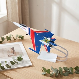 Modello di Aereo SU-27 1/70 31cm, Simulazione Artigianale per Appassionati di Aviazione - Product Image 3