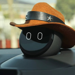 Funda Protectora de Verano para Volante, Hecha a Mano, Diseño de Robot Vaquero, Decoración Interior de Coche, Estilo Vaquero Occidental para Nio Nomi - Product Image 1