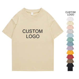 Camiseta Unisex de Alta Calidad, Lujosa y Moderna, de 280 g/m², Tejido Grueso, Hombros Caídos, Estilo Holgado, Suave e Informal, con Logotipo Personalizado - Product Image 1