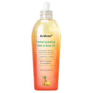 Huile pour bébé pure à la fennel, noix de coco et cajuput, huile de bain pour bébés 60 ml, huile naturelle apaisante et hydratante pour tous types de peau - Product Image 3