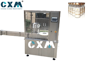 Machine de remplissage automatique de flacons de poudre à vis sans fin facile à utiliser avec bouchon en caoutchouc ligne de remplissage de flacons de poudre - Product Image 2