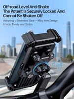 Support de téléphone pour vélo, moto, trottinette, VTT, accessoires pour vélos électriques, support de téléphone personnalisé avec logo pour vélo