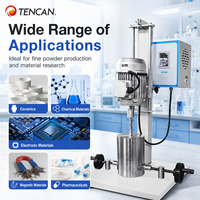 Broyeur à billes agité de laboratoire TENCAN JM à haute efficacité, broyeur de poudre fine à vitesse variable avec moteur et engrenage pour la dispersion