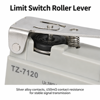 Interrupteur de fin de course universel série TZ/AZ TZ-7120, interrupteur de déplacement à montage standardisé, micro-interrupteur momentané 16A 250VAC pour fourniture OEM