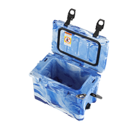 Nouveauté : glacière portable à roulettes de 12 L, rotomoulée, à isolation thermique, pour le camping