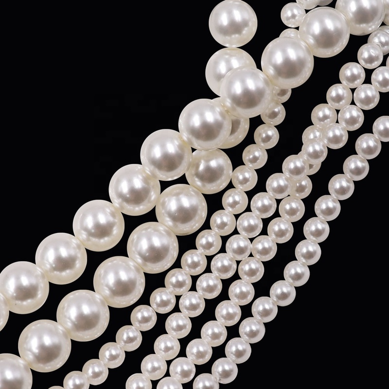Wholesale DIY Faux Beads Pearls 6mm