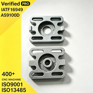 Base de Montaje CNC Personalizada de Precisión, Placa de Brida Fundida y Mecanizada, Soporte de Posicionamiento de Precisión con Ranura Ajustable - Product Image 1