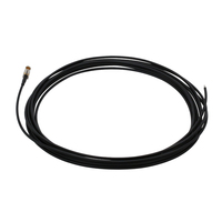 Câble coaxial pigtail SMB RA mâle vers fil nu à souder, équivalent ALSR100 LMR-100, 50 Ohms DC-3GHz pour assemblage RF
