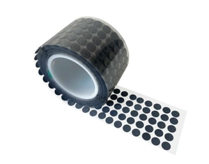 Autocollant de ventilation et de dissipation thermique rond, étanche, anti-poussière, avec adhésif 3M, spécifications personnalisées - Product Image 1
