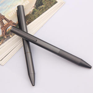 Stylo bille en métal noir mat gris anthracite de haute qualité avec clip de poche et logo gravé pour cadeaux d'affaires - Product Image 5