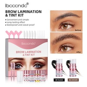 Nuevo Kit de Permanente de Cejas DIY, Permanente de Cejas Profesional Rápido, Kit de Tinte para Laminación de Cejas, Herramienta de Maquillaje para Realzar Cejas, Uso Doméstico - Product Image 1