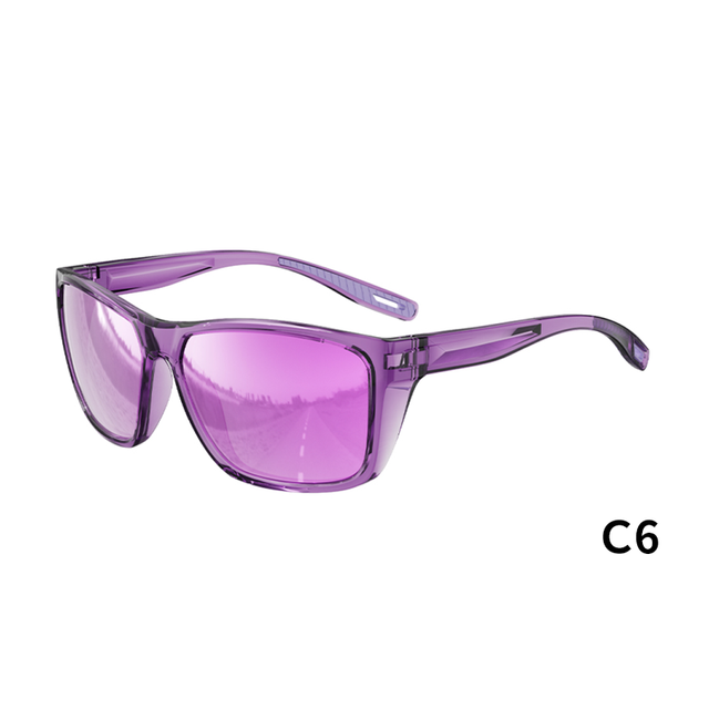 High Quality Polarized Lightweight UV400 Sports Sunglasses for Cycling Full Rim Durable Comfortable Fashion Design Custom Logo