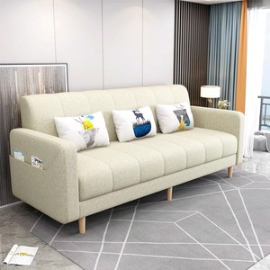Canapé-lit inclinable moderne personnalisé <span class=keywords><strong>Gary</strong></span> Blue peu encombrant avec accoudoirs rembourrés pour meubles de chambre à coucher et de salon - Product Image 3
