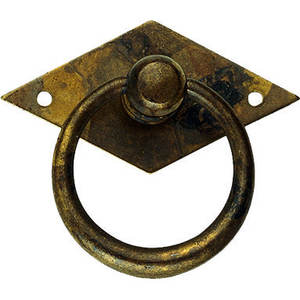 ที่จับเฟอร์นิเจอร์ '12230' 50x33mm-ทองเหลืองโบราณ - Product Image 2