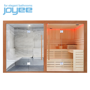 JOYEE Venta caliente <span class=keywords><strong>cicuta</strong></span> de vapor y Sauna, combinada habitación Sauna baño interior sala de ducha de vapor - Product Image 1