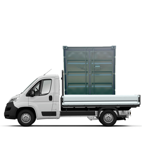 Nouvelle solution de stockage durable et colorée de conteneur de cargaison et de stockage de 8 pieds Ral 6007 - Product Image 2