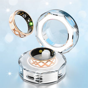 Anillo Inteligente de Salud de <span class=keywords><strong>Alta</strong></span> Calidad, Resistente al Agua, con Coloración de Esmalte, Monitor de Frecuencia Cardíaca, Presión Arterial, Sueño y Control Remoto - Product Image 6