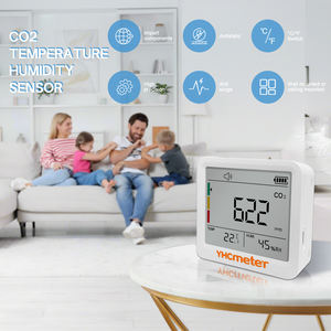 Yhcmeter <span class=keywords><strong>Co2</strong></span> Monitor Detector de dióxido de carbono Monitor de calidad del aire portátil <span class=keywords><strong>Co2</strong></span> Alarma - Product Image 3