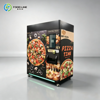 Distributeur automatique de pizzas intelligent de qualité commerciale pour les espaces publics intérieurs