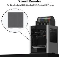 Plaque d'étalonnage de l'encodeur de vision pour imprimante 3D Bambu Lab H2C H2D H2S – Outil de calibrage de précision