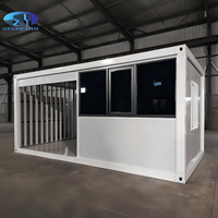 Conception moderne de taille de fabrication professionnelle personnalisée en usine de maisons de conteneurs assemblées portables préfabriquées mobiles