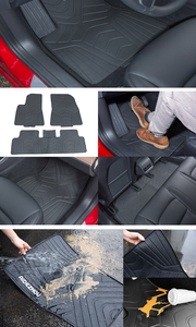 Misura per BMW X1 X DRIVE 28 nero per tutte le stagioni 2D lattice tappetino <span class=keywords><strong>2023</strong></span> - Product Image 5