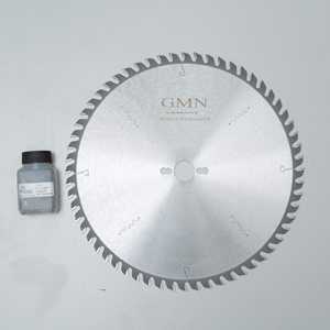 OEM GMN grado Industrial 300x3,2x30mm hoja de sierra Circular 100 dientes soldados con láser para madera contrachapada MDF corte de madera proceso de prensado en caliente - Product Image 3