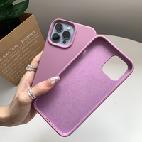 Funda de Silicona Líquida de Lujo KINGSOUL a Prueba de Golpes para Teléfono 16/15/14/13 Pro Max/11 Pro Max/X/XR con Protección de Cámara, Bolsa OPP
