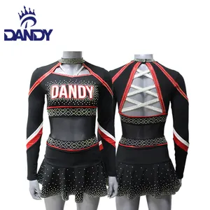 Custom Cheerleading Costume Manufacturer Cheer Suit Cheerleader Outfit Kids Cheerleading Uniforms