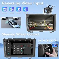 Autoradio Plug and Play pour CRV 2007-2011, écran tactile 9 pouces 1280x720, GPS, MP3, USB, CarPlay sans fil, Android Auto