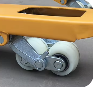 Günstige Gabelstapler Hydraulik Hub paletten wagen 2 Tonnen Lager handhabung waage Hand paletten wagen - Product Image 3