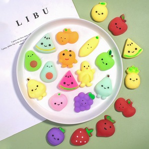 Jouets fantaisie Mochi Squishy Fruits Animaux Kawaii pour enfants, petits jouets anti-stress, jouets sensoriels fantaisie Fruits Animaux Squishies - Product Image 3
