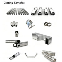 Mesin Pemotong Laser Serat CNC Manul Chuck dengan Rel Pemandu HIWIN 3-Axis 3000W Pendingin Air Akurasi Tinggi