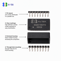 YaXiang YX-1607G 10/100BASE-TX Transformator Jaringan 16-Pin SMD Sesuai RoHS untuk Router, Switch, Kartu Jaringan 100MB