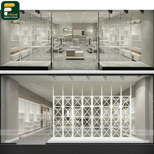 Mueble de Exhibición de Ropa para Tienda de Moda Premium, Panel de Pared, Mostrador de Caja, Espejo para Boutique - Product Image 2