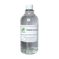 Lactate de sodium liquide E325 de qualité alimentaire 60% Tampon pH Agent antimicrobien pour repas prêts à consommer Approuvé GRAS