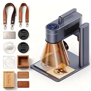 LaserPecker LP4 Basic Dual Laser Engraver for Metal Glass Jewelry Wood Gifts and <b>Small</b> Business Customization - Product Image 1