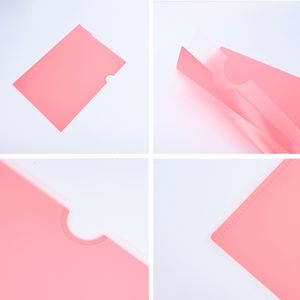 Nouvelle Classeur de Documents Portable Personnalisé Grande Capacité, Durable, en Forme de L, à Double Pochette, Idéal pour le Bureau - Product Image 2
