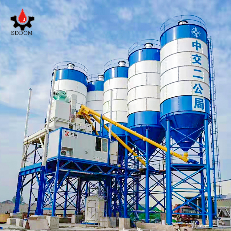 Бетоносмесительный завод с сертификатом CE, б/у 200 тонн, вертикальный Болтовой цементный силос