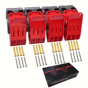 Support mural Clip Foot Pad Nettoyage de voiture Multifonctionnel 4 pièces Wash Shop - Product Image 6