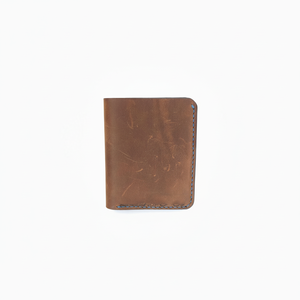 Handmade <b>Leather</b> <b>Wallet</b> Crazy Horse <b>Bifold</b> Personalized Gift For Him & Her Engraved Minimalist Slim Design CHW-0029 - Product Image 1